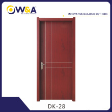 European Style WPC Waterproof Decorative Interior Doors From In China